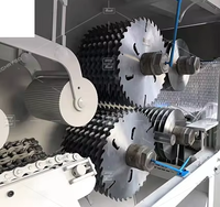 Scie à refendre le bois en planches, machine à scier le bois à lames multiples