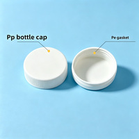Vente en gros de bouchons à vis en PP de 47/56/68/83/89 mm, couleur personnalisée, couvercle de bouteille en plastique et bouchon à vis en plastique pour pot de crème en plastique