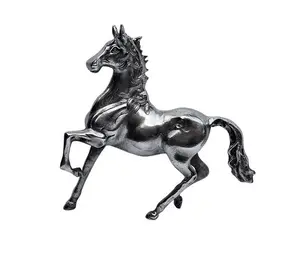 Bestseller Horse Metal Sculptures Hersteller Verwendung in Outdoor-Innendekoration galoppierende Pferdes kulptur