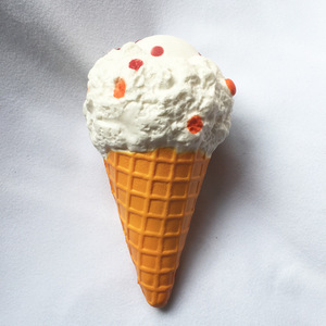 Cornet de glace à rebond lent, imitation alimentaire, souple et compressible - Product Image 3