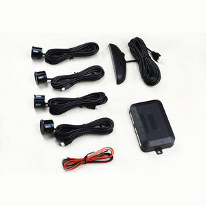 LED防水パーキングセンサーシステム 車用リバースバックアップレーダー ブザー警告アラームディスプレイ 4つのパーキングセンサー付き ユニバーサルフィット - Product Image 5