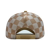 Gorra Trucker de Espuma Lisa al por Mayor, Gorra de Malla de Poliéster Ajustable de 5 Paneles de Alta Calidad Personalizada para Hombres y Mujeres