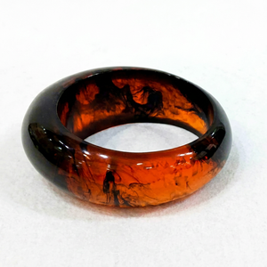 Premium Handmade Resin Waterproof <b>Love</b> Style Women's Fashion <b>Bangle</b> with Customized Color - Product Image 4