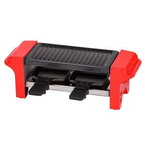<span class=keywords><strong>2</strong></span> Personnes Mini <span class=keywords><strong>Raclette</strong></span> Portable Barbecue Électrique pour Usage Domestique Multifonction Intérieur Table Grill Sans Fumée Cuisine BBQ Fer - Product Image 6