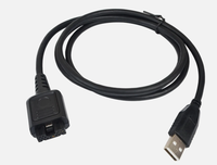 Cable de Carga USB para Walkie Talkie Moto MTP3100 MTP3150 MTP3250, Cable de Alimentación Portátil, Cable de Programación de Datos USB