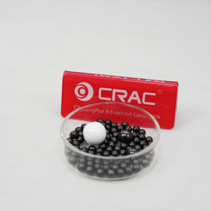 Billes de broyage industrielles en céramique de nitrure de silicium haut de gamme de 0,1 mm à 3,0 mm, résistance extrême à la corrosion, auto-lubrifiantes CRAC - Product Image 3
