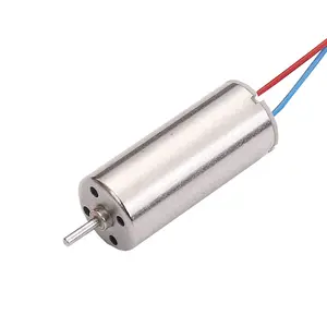 1 arbre de moteur à courant continu sans noyau pour ventilateur, diamètre 0.8MM, diamètre 7mm, longueur 16mm, grande vitesse, pour bricolage d'avion UAV