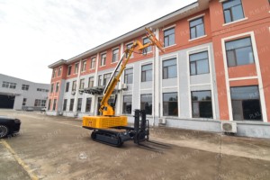 Instalador de oruga hidráulica para paneles solares, mesas de elevación hidráulica, elevadores de vacío para paneles, máquina de montaje de paneles solares - Product Image 5