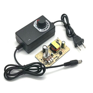 Fuente de Alimentación Ajustable de CA a CC de 3-12 V 2 A, Adaptadores de Corriente Conmutados de 12 V, Adaptador de <span class=keywords><strong>CCTV</strong></span>, Suministra Energía para Enrutador, Adaptador de TV - Product Image 1