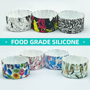 Nouveau couvercle inférieur de tasse antidérapant et anti-brûlure Botte de pare-chocs en silicone - Product Image 2