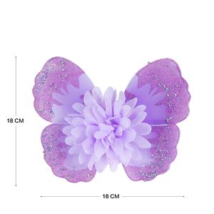 Accesorios de fotografía recién nacido alas de mariposa color sólido bebé Luna Llena fotografía flor alas Accesorios - Product Image 4