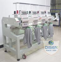 Fournitures quatre têtes multi-aiguilles 12/15 broches Machine à broder automatique informatisée 4 têtes pour chapeau casquette t-shirt broderie plate