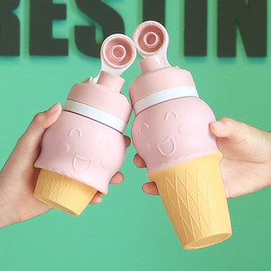 Nouvelle bouteille d'eau pliable en silicone colorée, légère et compacte, au design unique, brevetée BSCI, pour enfants - Product Image 5