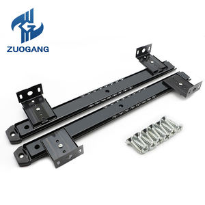 Glissière de clavier <span class=keywords><strong>à</strong></span> roulement <span class=keywords><strong>à</strong></span> billes en acier laminé <span class=keywords><strong>à</strong></span> froid de 27/35 mm de largeur, extension 3/4, tiroir d'ordinateur <span class=keywords><strong>pour</strong></span> chambre/hôtel, <span class=keywords><strong>plateau</strong></span> moderne de 14 pouces - Product Image 2