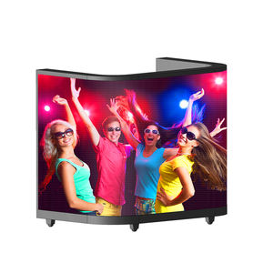 منصة دي جي عالية الجودة لفعاليات حفلات الدي جي والحانات الفاخرة، مجهزة بلوحين أنيقين - Product Image 5