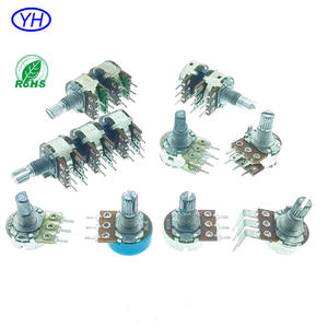 Potentiomètre de haute qualité 9mm alpha B10K b103 A500K b50k b100k b20k B250K A10K A50K B1M b20k 500K 10k b10k b500k - Product Image 6