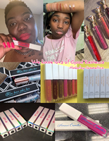Cosmétiques, logo personnalisé, crayons à lèvres vegan, brun foncé, rose nude, marque privée, crayon à lèvres