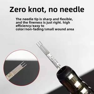 Agujas <span class=keywords><strong>de</strong></span> Tatuaje Especializadas para Maquillaje Semipermanente, Agujas <span class=keywords><strong>de</strong></span> Tres Puntas y Punta Única para <span class=keywords><strong>Sombreado</strong></span> <span class=keywords><strong>de</strong></span> Cejas y Tatuaje <span class=keywords><strong>de</strong></span> Labios - Product Image 3