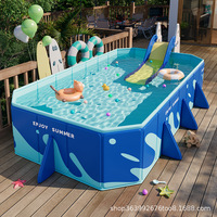 Aufblasbarer Kinder-Swimmingpool für den Heimgebrauch, faltbar, aus PVC, großer Rahmen, für draußen, Familien-Baby-Wasserspielbecken, Jiangsu Modell BLMB160