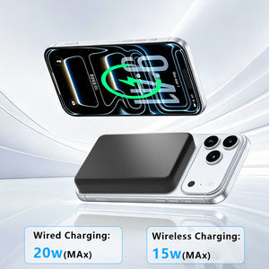 Batería Externa Portátil Magnética Inalámbrica <span class=keywords><strong>de</strong></span> 5000/10000 mAh, Power Bank <span class=keywords><strong>de</strong></span> 5000 mAh, Power Bank <span class=keywords><strong>de</strong></span> 10000 mAh, Batería Externa Personalizada - Product Image 2