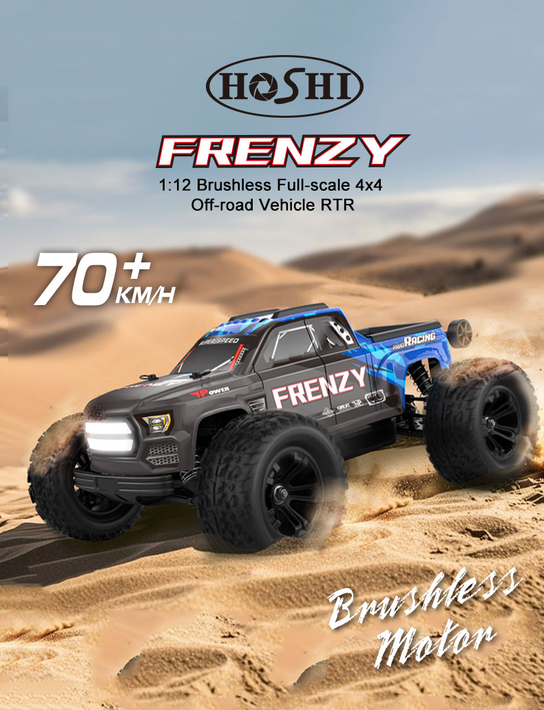 HOSHI N517 Frenzy 1/12 Scale Brushless off-Road Truck RTR