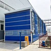 Porte rapide industrielle en PVC à grande vitesse, porte automatique à ouverture rapide, porte anti-poussière pour salle blanche, porte rapide pour usine et atelier