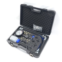 Herramienta de detección de presión de riel común diésel automotriz, juego de caja de prueba de circuito de combustible a bordo de acero al carbono