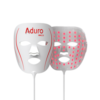 Masque facial LED médical portable avec 7+1 couleurs, thérapie par lumière rouge 630nm et infrarouge 850nm pour l'anti-âge (Origine CN)