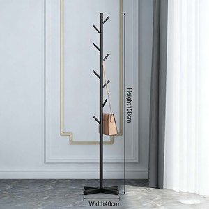 <span class=keywords><strong>Porte</strong></span>-<span class=keywords><strong>manteau</strong></span> moderne en métal, étagère à vêtements en fer avec rangement pour chaussures et cintres, pour l'ameublement <span class=keywords><strong>de</strong></span> la maison, <span class=keywords><strong>couloir</strong></span> et salon - Product Image 2
