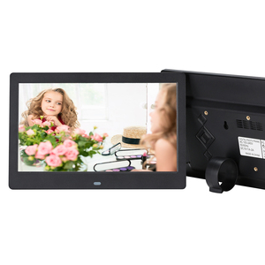 10 inch HD batterie betrieben digitaler foto rahmen/digitale bilderrahmen unterstützung desktop für geschäfte <span class=keywords><strong>promo</strong></span> - Product Image 1