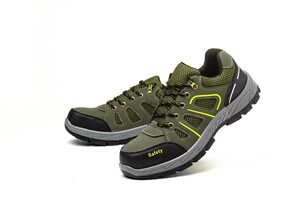 Zapatos de Seguridad JIANKUN Ligeros de Alta Calidad, Microfibra y Malla, Transpirables, Anti-Aplastamiento/Pinchazos/Electricidad Estática, Antideslizantes, de PU - Product Image 6