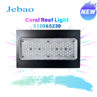 Jecod Jebao Nouvelle Lampe à Spectre Complet WiFi S230 avec Contrôle par APP pour Aquarium d'Eau Salée et Récif UEL-120/230 – Éclairage Intelligent pour Coraux