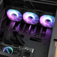 SAMA – refroidisseur pc aio 360mm, robuste et fonctionnel, personnalisé avec votre logo, refroidisseur argb pour cpu avec design de miroir infinity, vente en gros