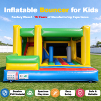 Château gonflable classique pour tout-petits, château gonflable combiné avec toboggan, grand trampoline pour enfants, amusement familial dans la cour
