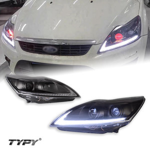 Conjunto de Faros Delanteros TYPY 09-14 para Ford Focus Clásico, Lentes LED Modificadas, Luz Diurna, Señal de Giro Dinámica - Product Image 5