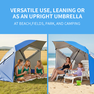 <span class=keywords><strong>Parasol</strong></span> de plage extérieur UPF50, abri solaire pour sports, abri portable de grande taille, <span class=keywords><strong>protection</strong></span> contre les intempéries, camping, événements - Product Image 2