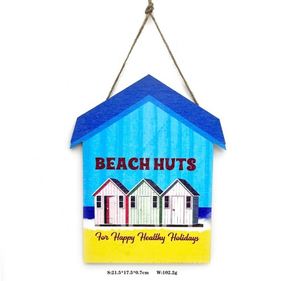 Jamaica Flag Flip Flop Mermaid Beach Theme Welcome Home Decor Door Sign Hanging <b>Wooden</b> Door Sign Welcome Signs Home - Product Image 3