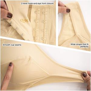 Campioni gratuiti reggiseno anteriore donna Post chirurgia fascia di supporto toracico <span class=keywords><strong>corsetto</strong></span> correttore postura per donna - Product Image 4