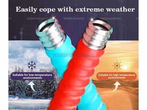 Cheap Price Flexible Kitchen Basin Sink Hydraulic Durable Plumbing Pipe Hydraulic Copper Corrugated <b>Hose</b> - Product Image 4