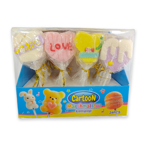Vente en gros OEM ODM Love Stick, sucettes halal aux saveurs de fruits mélangés, bonbons en guimauve mignons pour enfants, bonbons sucrés et doux en boîte - Product Image 5