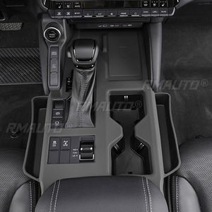 Para Toyota Prado LC250 2024+ (Volante a la Izquierda) - Panel de Silicona para Palanca de Cambios y Consola Central - Accesorios de Silicona Antideslizantes - Product Image 3