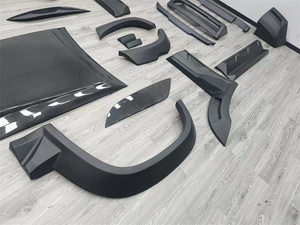 ALF-parachoques delantero de fibra de carbono, faldones laterales, arcos de rueda para capó de motor - Product Image 5