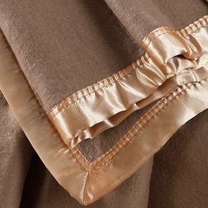 Siêu mềm khách sạn Chăn đơn hoặc đôi mùa đông len dệt kim Lạc Đà dày bán buôn giường chăn - Product Image 3