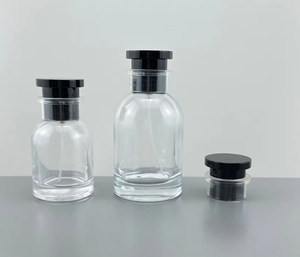 Hot Sale 30ml Premium Round Shoulder Glass Perfume <b>Bottles</b> Transparent Luxury Perfume <b>Empty</b> <b>Spray</b> <b>Bottles</b> - Product Image 5