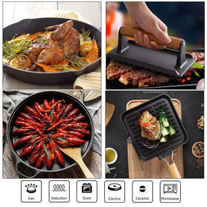 Fabricante de <span class=keywords><strong>hamburguesas</strong></span> de hierro JINHU de alta calidad al por mayor con diseño antiadherente ecológico para prensar <span class=keywords><strong>hamburguesas</strong></span> carne y verduras - Product Image 4