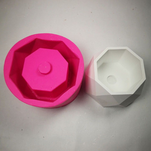 Stampo in <span class=keywords><strong>Silicone</strong></span> per Fioriera Quadrata/a Cuore Bianca Ecologica 11*5,5cm, Facile da Sformare, per Prodotti Domestici - Product Image 3