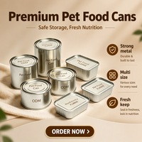 Offre Spéciale : Nourriture Humide en Conserve pour Chats, Taille Personnalisée, Sans Additifs Artificiels, Nutrition Équilibrée, Forte Teneur en Viande, Pour Tous les Âges