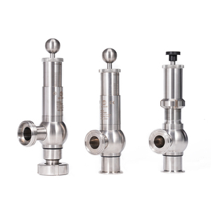 Válvula de seguridad manual de acero inoxidable para apertura y cierre preciso de gases, con purga de aire y control de regulación del exceso. - Product Image 6