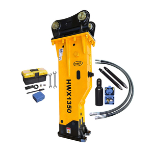 หัวเจาะหินไฮดรอลิกขนาด 135 มม. สำหรับรถขุด 20 ตัน ใช้ได้กับ PC200 CAT320 R210 SY215 - Product Image 1