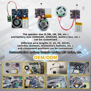 Módulo de Sonido de Música con Grabación MIC USB Descargable Activado por Botón de 4 Minutos DIY con Altavoz de 1W para Juguetes de Peluche - Product Image 3